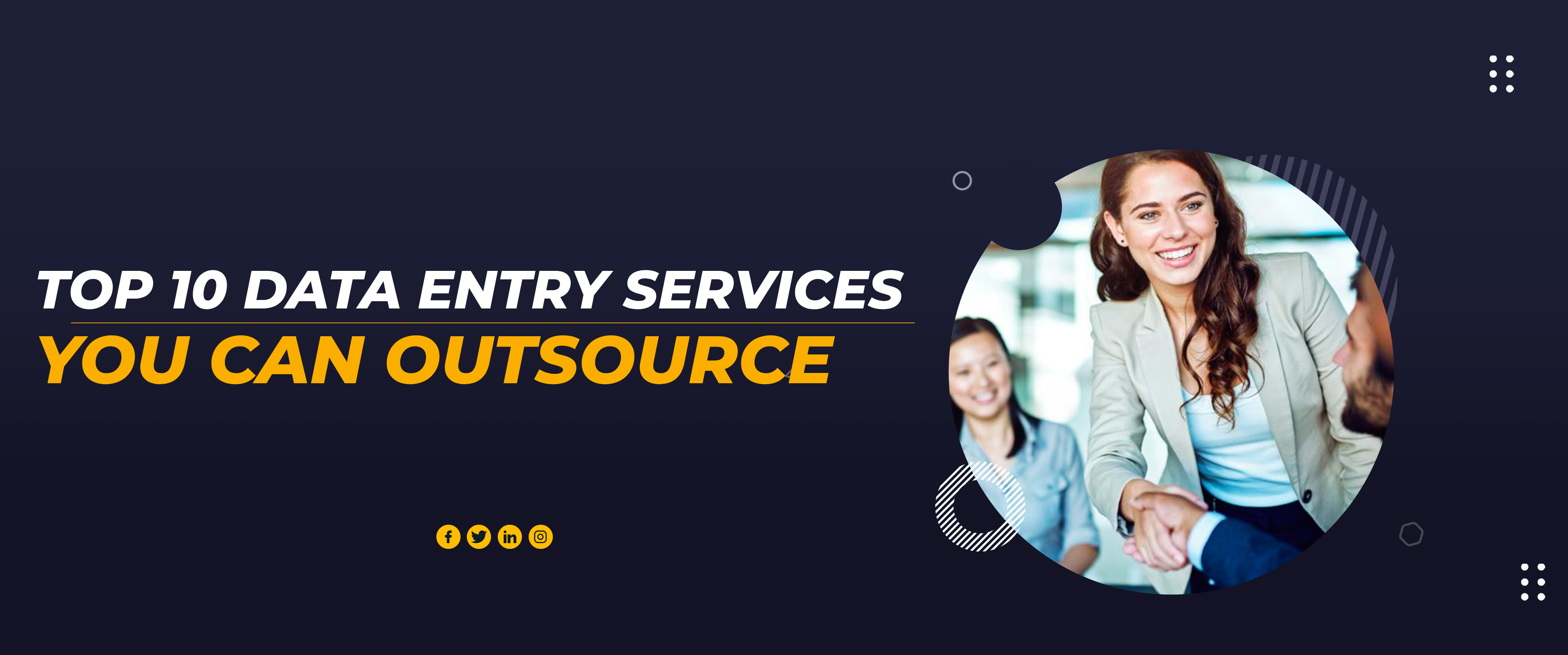 Top 10 Data Entry Services You Can Outsource