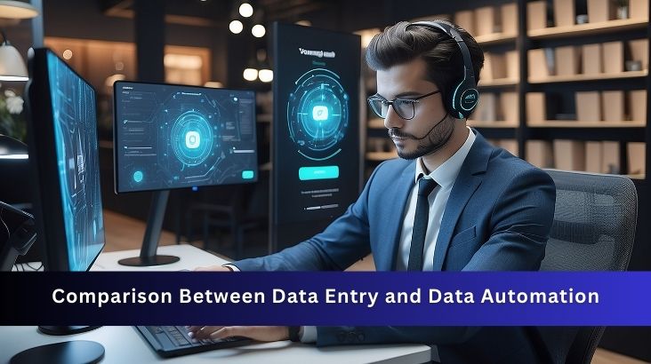 Comparison Between Data Entry and Data Automation